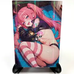 TenSura Milim Nava Sexy Hot Anime Waifu Girl Lewd Doujin Goddess Story Art Card - Image 2