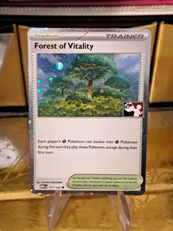 Forest Of Vitality Holo Pokemon Prize Pack Series 8 Promo Pokemon Card NM/LP - Image 1