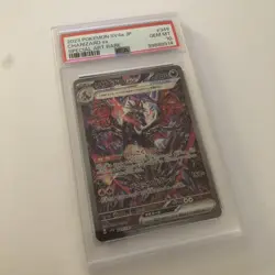 PSA 10 Charizard ex 349/190 Shiny Treasure ex SAR Japanese Pokemon Card GEM MINT - Image 1
