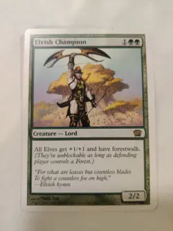 Elvish Champion R 241 8th Edition Magic The Gathering Lightly Played Single Card - Image 1
