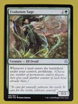 Evolution Sage x1 War of the Spark 1x Magic the Gathering MTG - Image 1