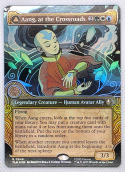 Aang, at the Crossroads (Showcase) Avatar: The Last Airbender Foil - Image 1