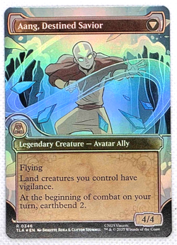 Aang, at the Crossroads (Showcase) Avatar: The Last Airbender Foil - Image 2