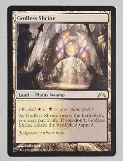 MTG Magic the Gathering Godless Shrine (242/257) Gatecrash - Image 1