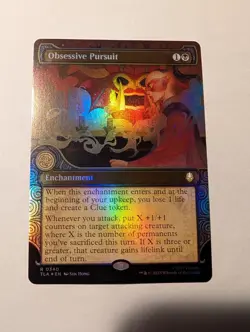 Obsessive Pursuit (Showcase Foil) 0340 - Avatar: The Last Airbender TLA - MTG NM - Image 1