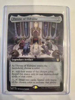 Magic The Gathering Throne of Eldraine from Commander: Wilds of Eldraine NM - Image 1