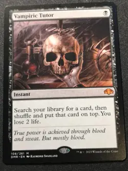 Vampiric Tutor - DMR - MTG - EN - NM - 108/261 - Image 1