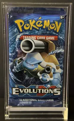 Pokemon TCG XY Evolutions Booster Pack Blastoise. New & Factory Sealed - Image 1