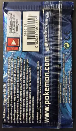 Pokemon TCG XY Evolutions Booster Pack Blastoise. New & Factory Sealed - Image 3