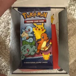 Pokemon 25th Anniversary McDonald’s Booster Pack Bundle Celebrations New 2021 #1 - Image 4