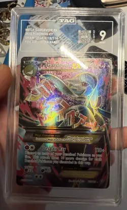 2016 Pokemon M Gardevoir EX XY Steam Siege Full Art #112 TAG 9 Mint - Image 1