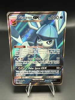 Pokemon TCG Glaceon GX 141/156 Full Art Ultra Rare Ultra Prism - Image 1