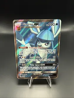 Pokemon TCG Glaceon GX 141/156 Full Art Ultra Rare Ultra Prism - Image 3
