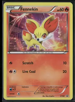 Pokemon - Fennekin XY02 Promo Holo LP+ - Image 1