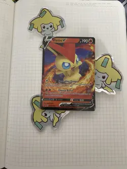 🔥 Victini V - SWSH104 - Black Star Promo - Pokemon TCG Card - SWSH - Image 1