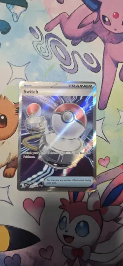 Switch 123/94 Ultra Rare Pokemon Mega Evolution Phantasmal Flames NM/M - Image 1