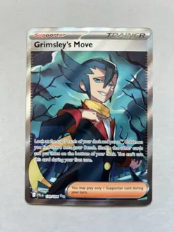 Grimsley's Move 120/094 Double Rare Holo Pokemon Phantasmal Flames Never Played - Image 1