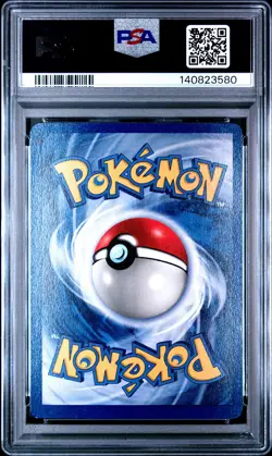 1999 POKEMON GAME 1ST ED #7 HITMONCHAN-HOLO PSA 8 - Image 2