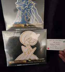 Pokemon Center Mega Evolution Elite Trainer Box SET, Gardevoir & Lucario PAIR - Image 4