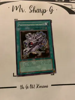 PHOTONENGENERATOREINHEIT - 1. AUFLAGE SOI-DE045 DEUTSCH Yu-Gi-Oh! CARD COMMON - Image 4