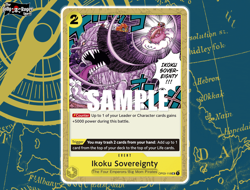OP03-118 - Ikoku Sovereignty | ONE PIECE Card Game - Image 1