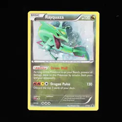 Pokemon TCG Rayquaza XY Black Star Promos XY64 Holo Card NM - Image 1