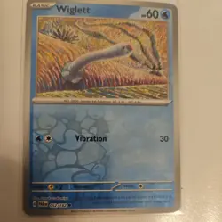 Wiglett #52/182 SV Paradox Rift 2023 Reverse Holo Common Pokemon TCG Card - Image 4