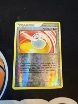 Pokemon TCG 2008 Great Encounters Premier Ball Reverse Holo Card 101/106 Italian - Image 1