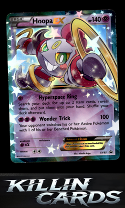 Hoopa EX (Collection Promo) XY85 Pokemon Promo XY Promos Card DM - Image 1