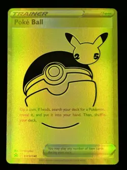 Pokemon TCG Pokeball SWSH146 Black Star Promo Card Sealed Near Mint - Image 1