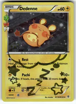 Dedenne RC10/RC32 Generations: Radiant Collection LP- Pokemon Card TCG - Image 1