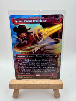 Kellan, Planar Trailblazer (Borderless) Foundations Foil - Image 1