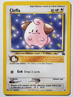 PROMO Cleffa # 31 - NM - BLACK STAR Pokemon Card - $2 Combined Shipping - Image 1
