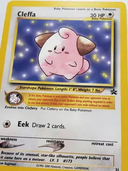 PROMO Cleffa # 31 - NM - BLACK STAR Pokemon Card - $2 Combined Shipping - Image 2