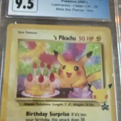 Pokemon Birthday Pikachu 24/53 Celebrations Classic Collection Holo CGC 9.5 - Image 4