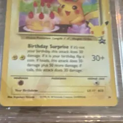Pokemon Birthday Pikachu 24/53 Celebrations Classic Collection Holo CGC 9.5 - Image 5