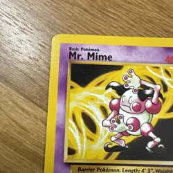 Mr. Mime - 27/130 - Pokemon Base Set 2 Rare Card WOTC NM - Image 2