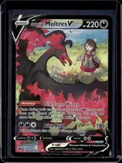 Pokemon SWSH10: Astral Radiance Trainer Gallery Galarian Moltres V TG20/TG30 - Image 1