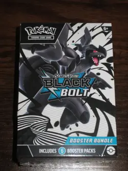 Pokemon Scarlet Violet Black Bolt Booster Bundle 6 packs - Image 1