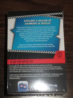 Pokemon Scarlet Violet Black Bolt Booster Bundle 6 packs - Image 2