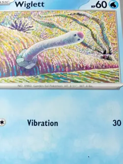 Lot of 2 Pokemon TCG; Paradox Rift - Wiglett 52/182, Wugtrio 53/182 - Image 4