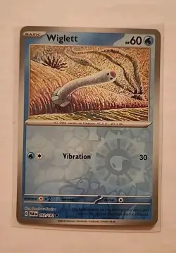 Wiglett 52/182 Reverse Holo Pokemon TCG: Paradox Rift Near Mint (NM) - Image 1