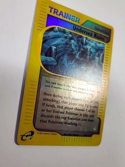 Pokemon Undersea Ruins 138/147 Aquapolis Reverse Holo - Image 2