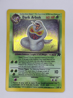 Dark Arbok 2/82 - Team Rocket Holo Rare Pokemon TCG - NM - Image 1