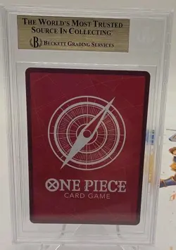 2025 Boa Hancock (L) One Piece TCG OP07-038 CC Exclusive - BGS 9.5 GEM MINT - Image 2