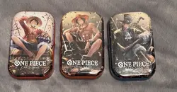 One Piece Card Game Tin Pack Set Vol.2 All Three Tins!! 🔥🔥 - Image 1