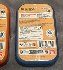 One Piece Card Game Tin Pack Set Vol.2 All Three Tins!! 🔥🔥 - Image 5