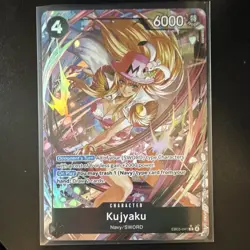 Bandai One Piece TCG Kujyaku Alt Art EB03-041. Heroines Edition - Image 1