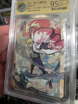 KaYou Naruto TCG CCG Trading Card Minato super rare hit NRCC-XR-005PL5 094/720 - Image 2