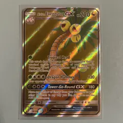 Pokemon Card Alolan Exeggutor GX 107/111 Crimson Invasion Full Art - Image 1